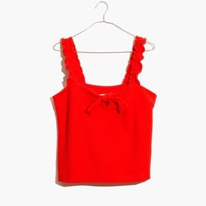 NEW Madewell Tie-Front Tank Top